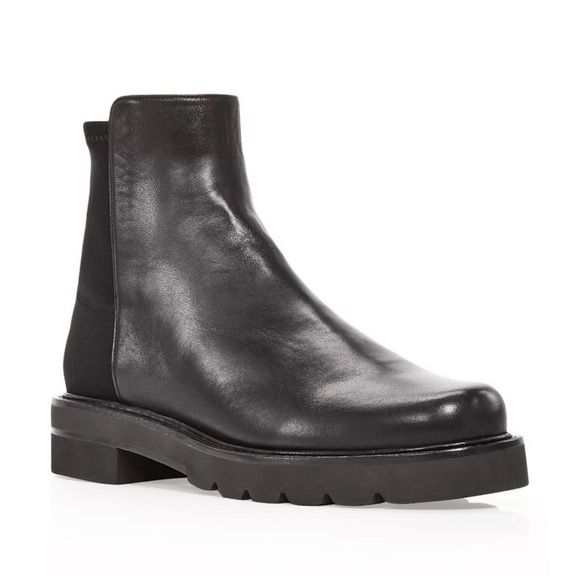 Stuart Weitzman 5050 Leather Lift Bootie Boot Size 10 Narrow AA - Picture 2 of 11
